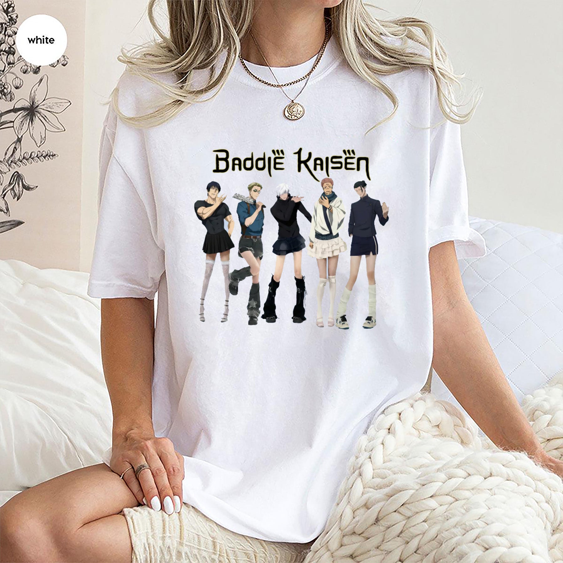 T-shirt/Sweat-shirt/Sweat à capuche oversize Jujutsu Kaisen