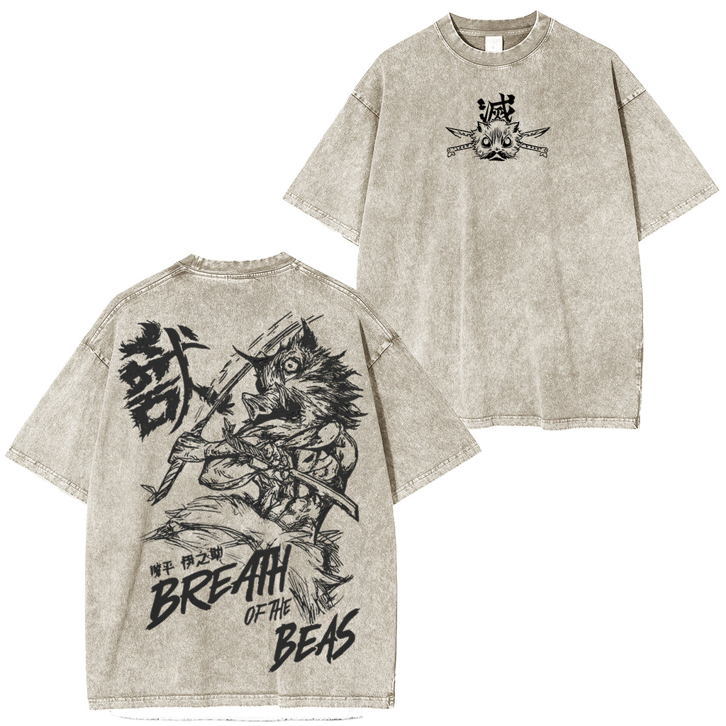 Camiseta de anime de Demonslayer