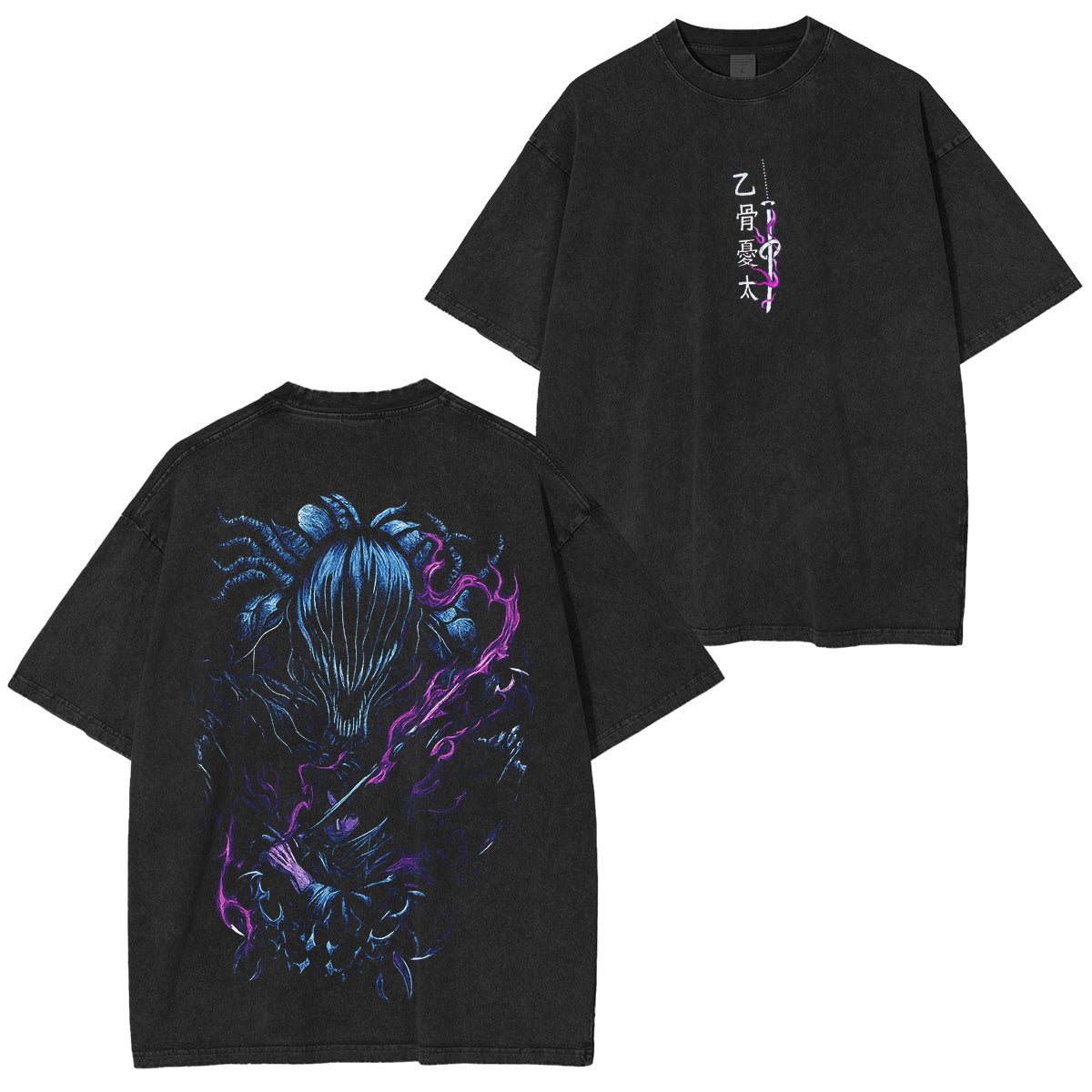 Camiseta Unisex Lavada Vintage Yaokkotsu