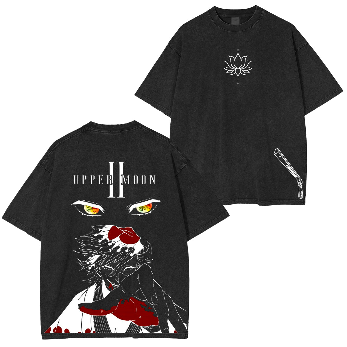 Camiseta Vintage de Demon Slayer, Aska