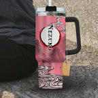 Vaso de acero inoxidable de 30 oz o 40 oz de Nezuko Kamado de Demon Slayer con asa HG