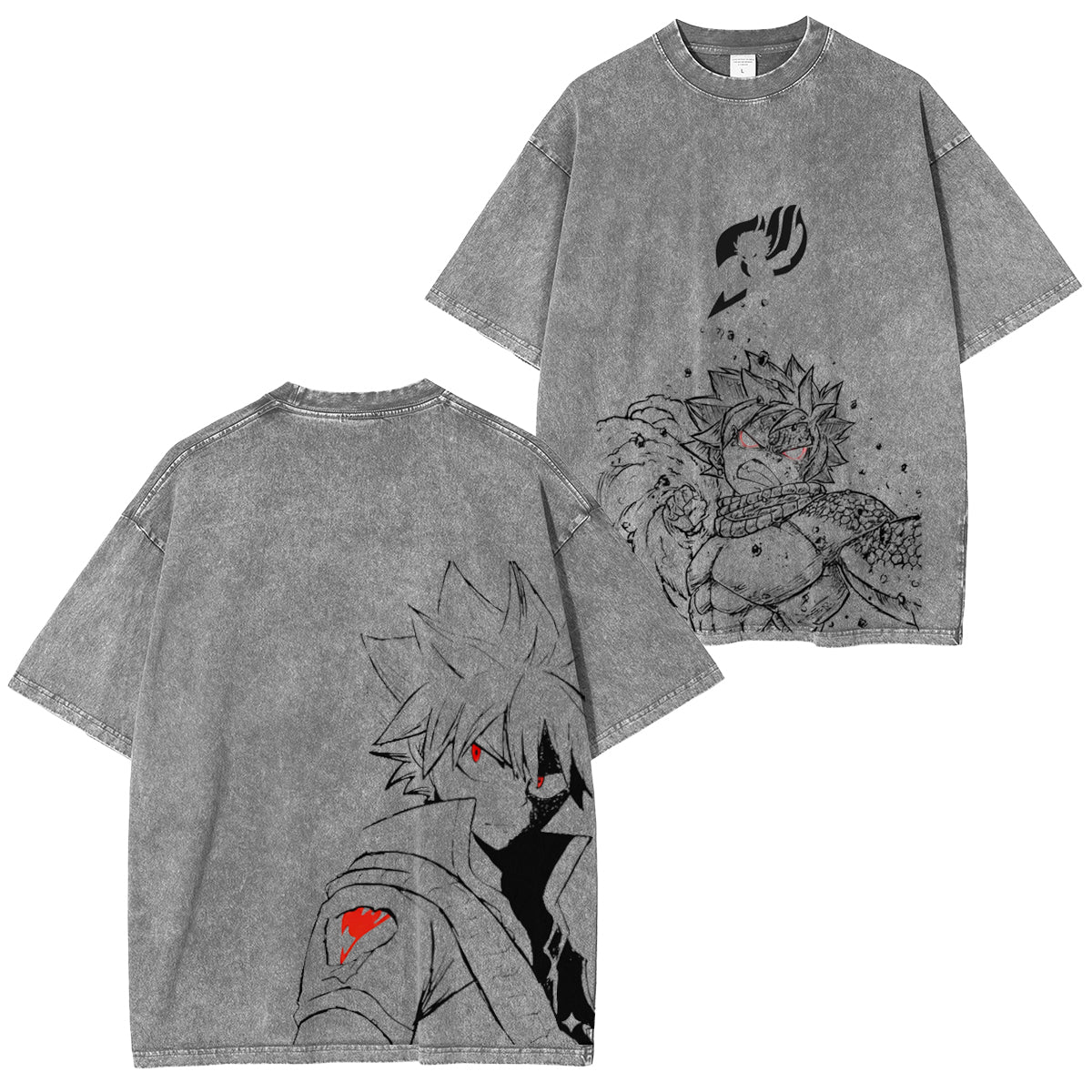 Fairy Tail :Naz Dragneel Vintage washed T-shirt/Crewneck/Hoodie
