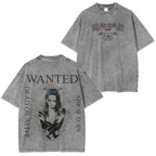 T-shirt lavé vintage ONE PIECE Nico Robin