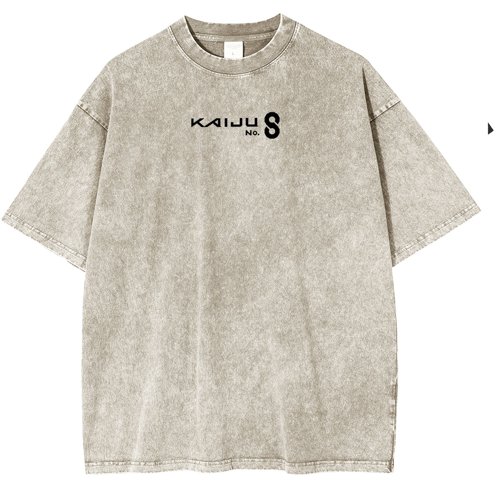 Kaiju No. 8 Camiseta Anime con Lavado Ácido