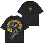 Camiseta unisex vintage lavada "Dark Magician" Yu-Gi-Oh!