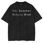 thesummerhikarudied:Hikaru and Yoshiki Official Art Double Retro Washed T-Shirt
