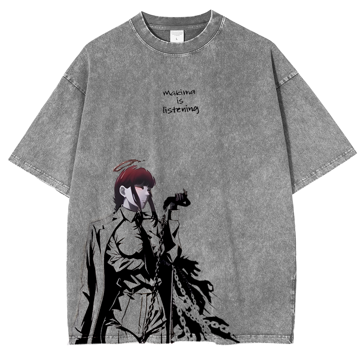 T-shirt Portrait Makima Chainsaw Man