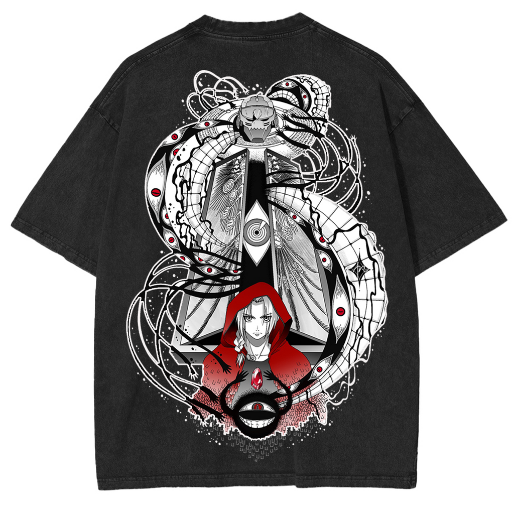 Edward Elric x Alphonse Gate of Truth Oversized Anime T-Shirt