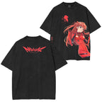 T-shirt Anime Oversize Asuka Langley Soryu