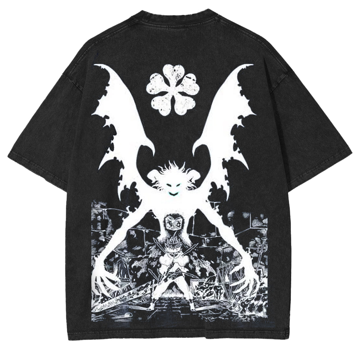 Black Clover Streetwear Inspired Anime T-Shirt