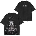 Camiseta unisex lavada estilo vintage Isagi Yoichi Blue Lock