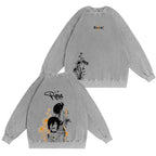 [Copy]One Piece : Monkey D. Luffy Vintage T-shirt/Crewneck/Hoodie
