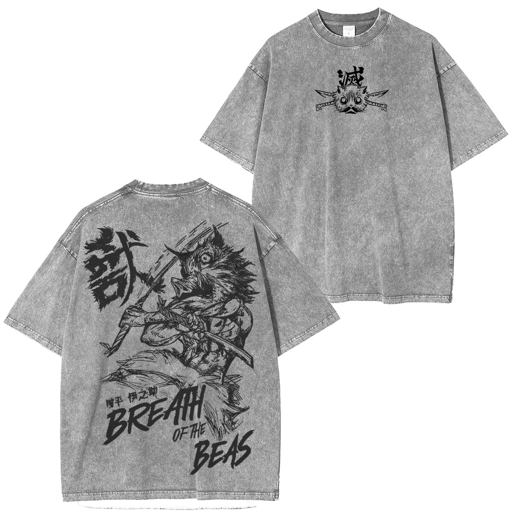 Camiseta de anime de Demonslayer