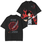 Camisa de anime de Tanjiro Kamado, Demonslayer