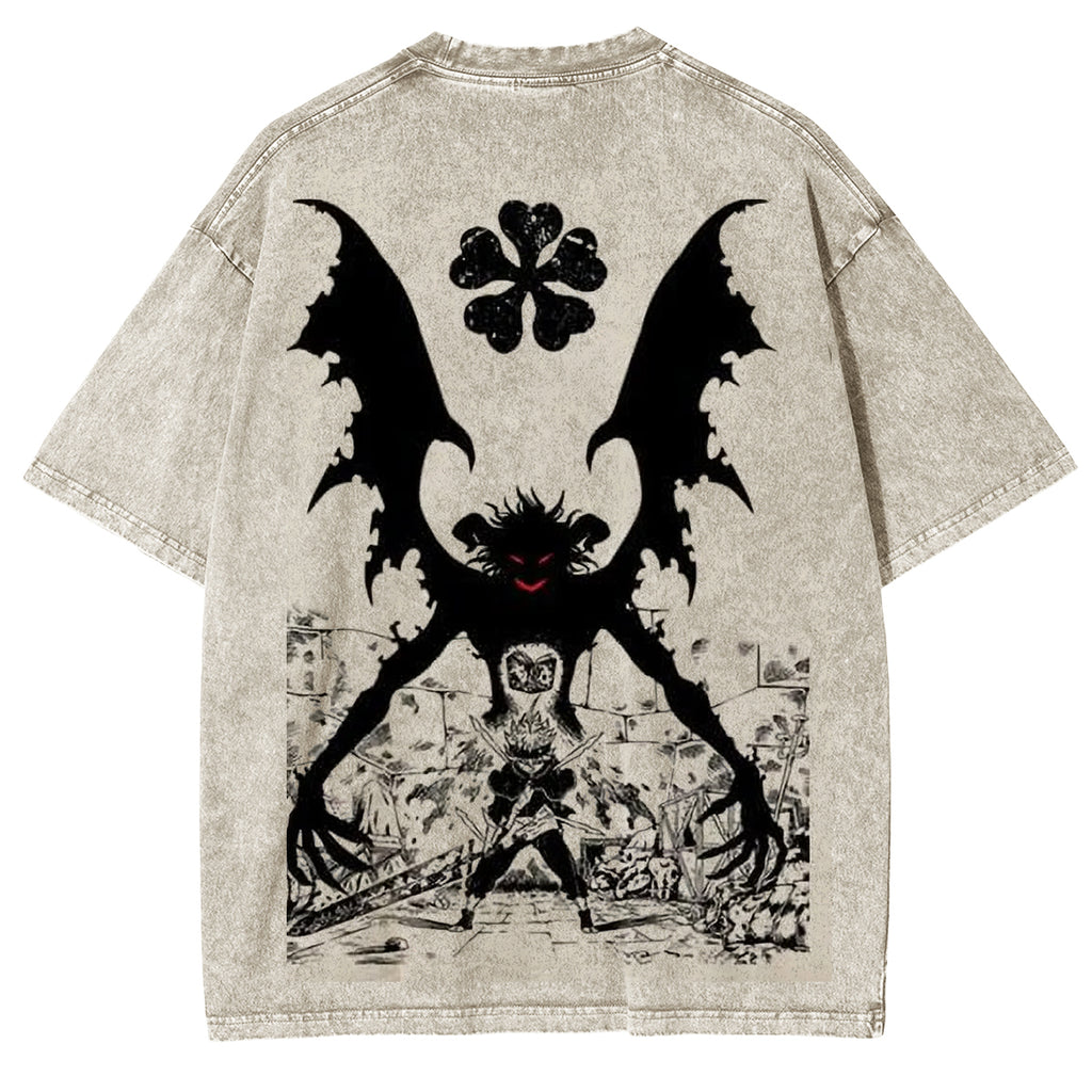 Black Clover Streetwear Inspired Anime T-Shirt