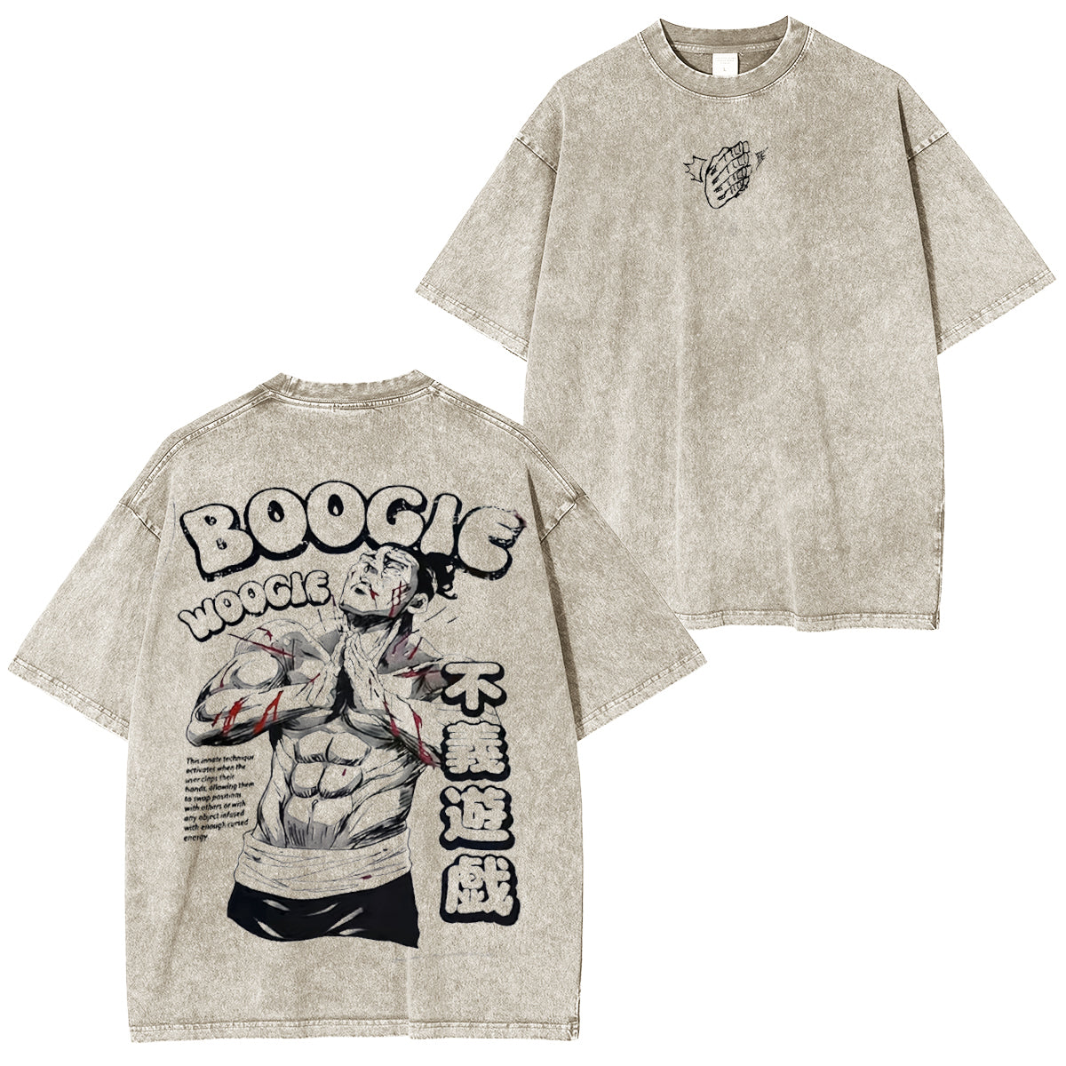 Jujutsu Kaisen : Aoi Todo Vintage washed T-shirt/Crewneck/Hoodie