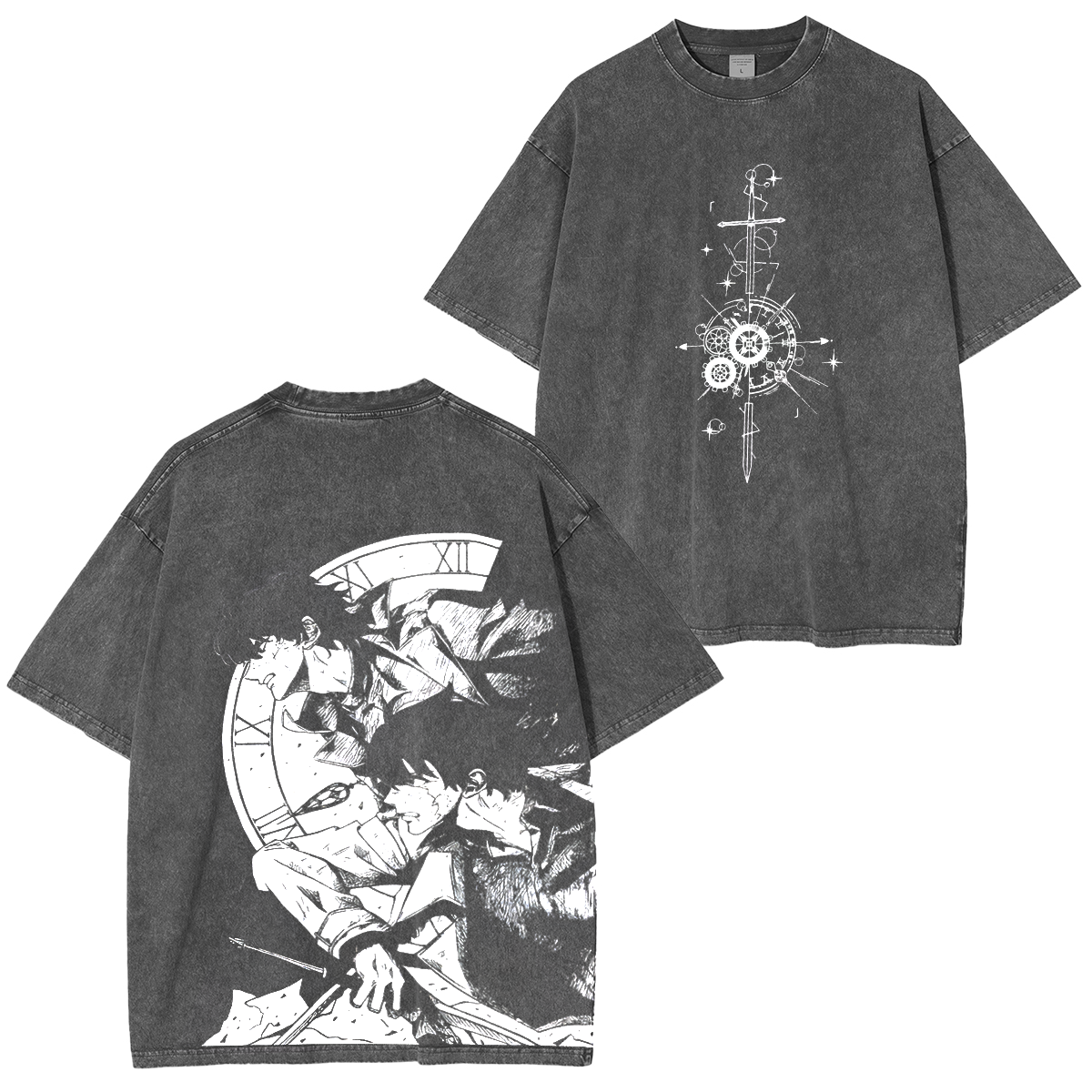 Camiseta extragrande vintage lavada de Kim Dokja de Lector Omnisciente