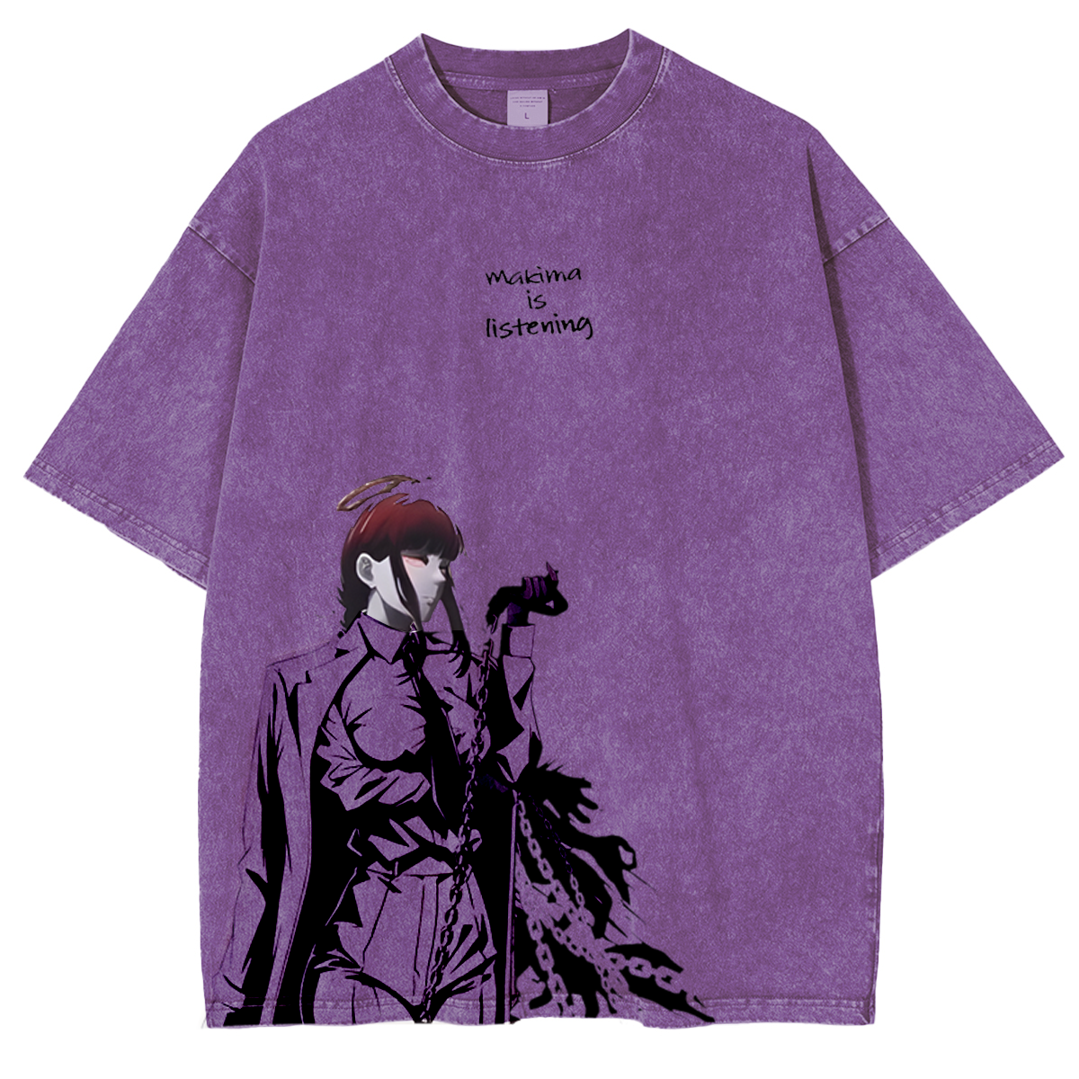 T-shirt Portrait Makima Chainsaw Man