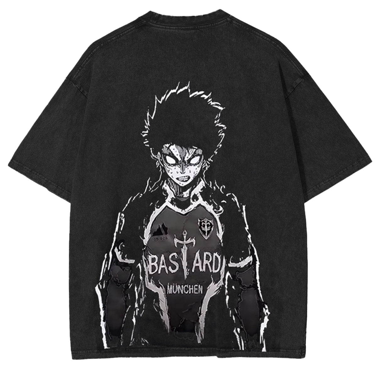 Camiseta unisex lavada estilo vintage Isagi Yoichi Blue Lock