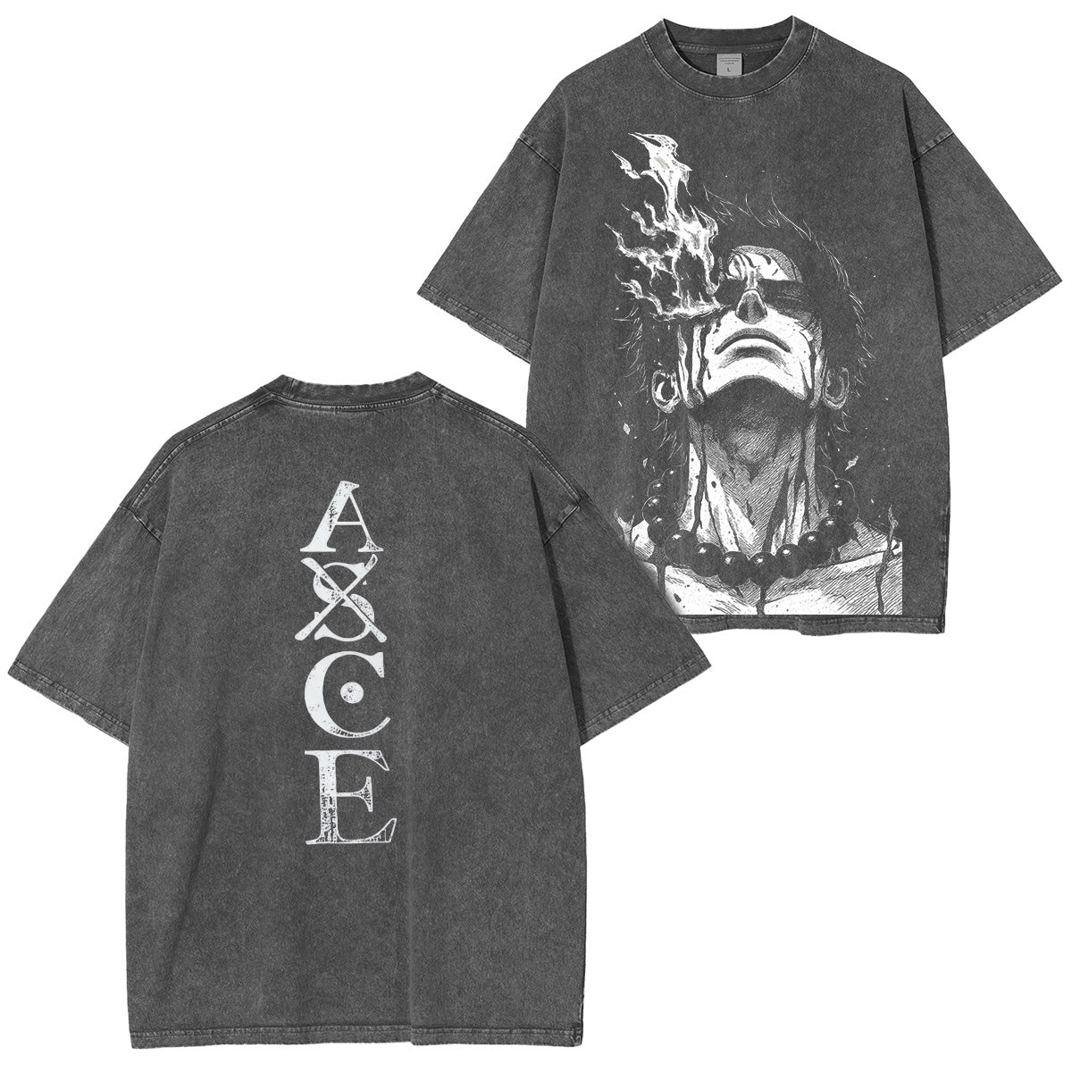 OnePiece : FireFistAce For those who¡¯d rather die standing than live kneeling Vintage T-shirt/Crewneck/Hoodie