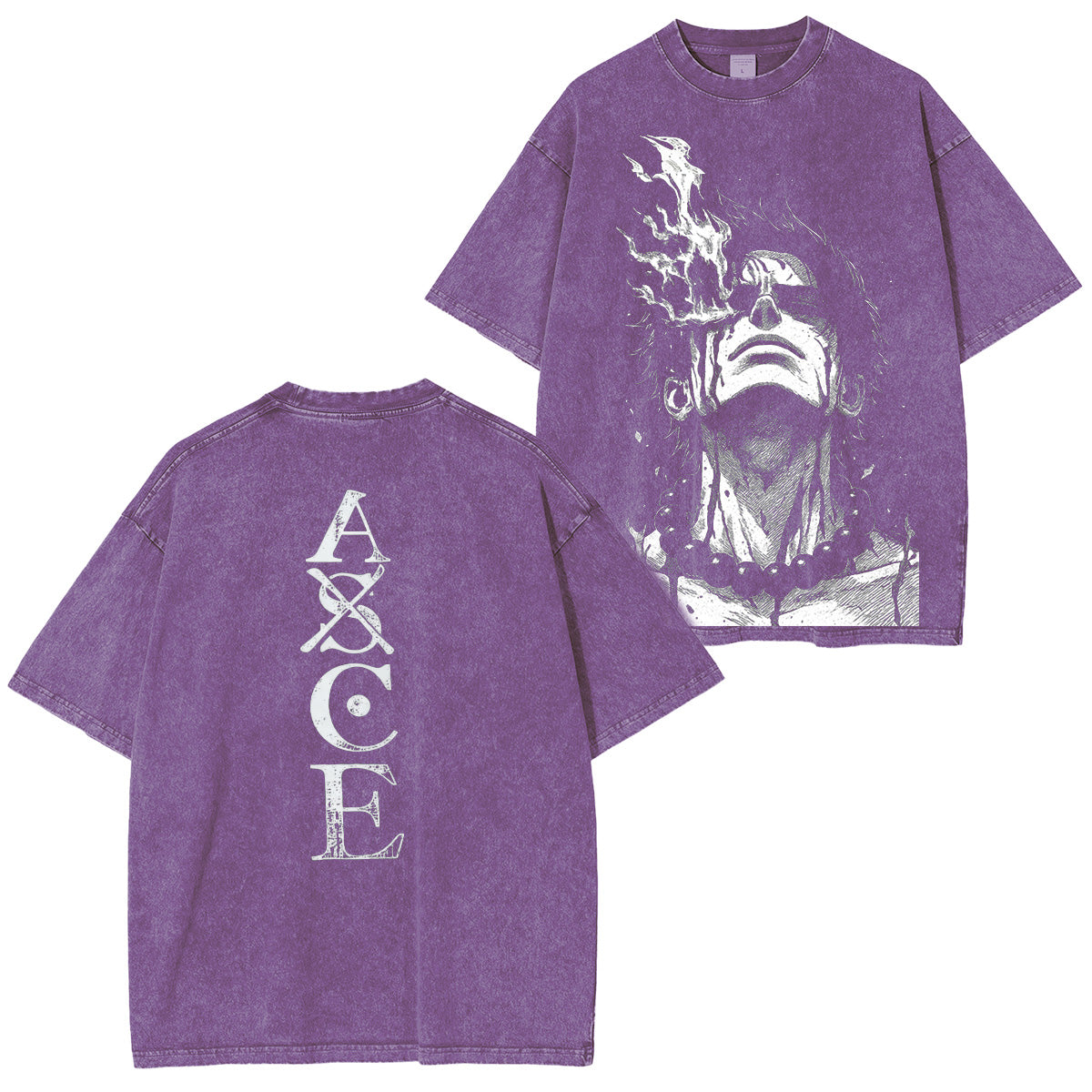 OnePiece : FireFistAce For those who¡¯d rather die standing than live kneeling Vintage T-shirt/Crewneck/Hoodie