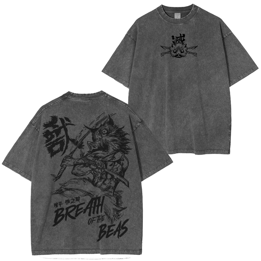 Camiseta de anime de Demonslayer