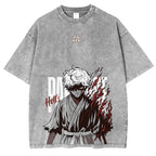T-shirt unisexe délavé Zenitsa, Demon Slayer