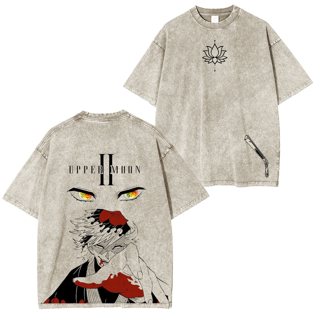 Camiseta Vintage de Demon Slayer, Aska