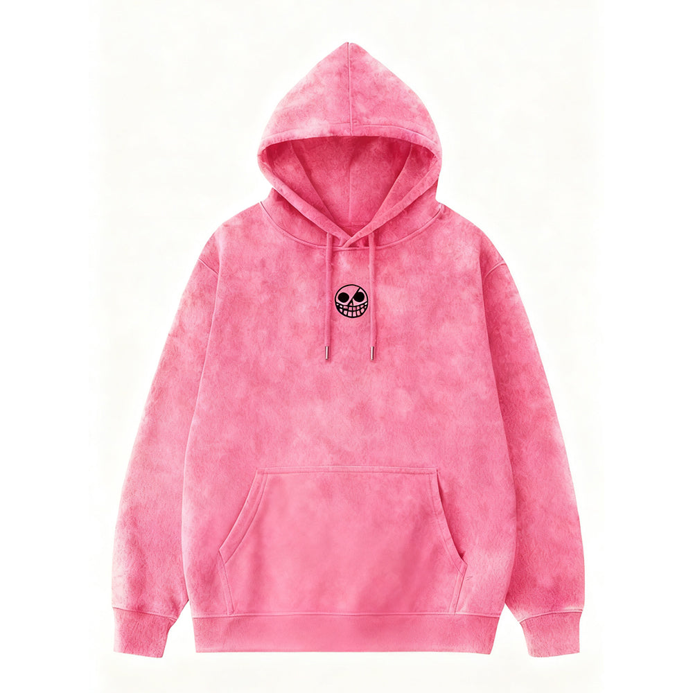 One Piece Doflamingo Vintage Washed Hooded Sweatshirt