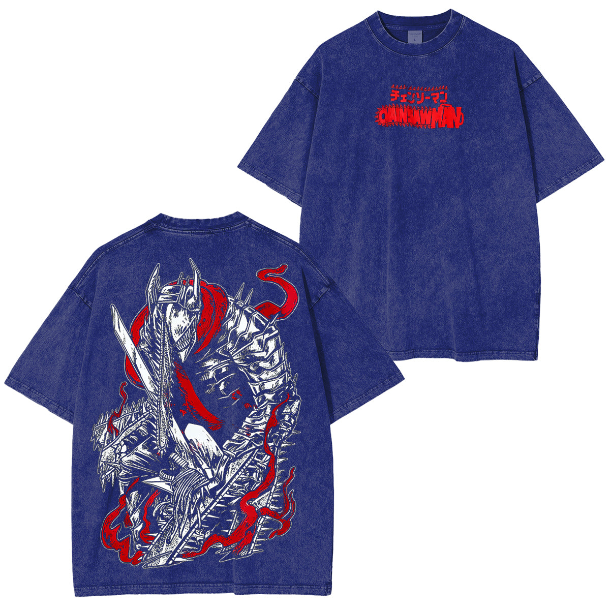 Camiseta vintage de Chainsaw Man
