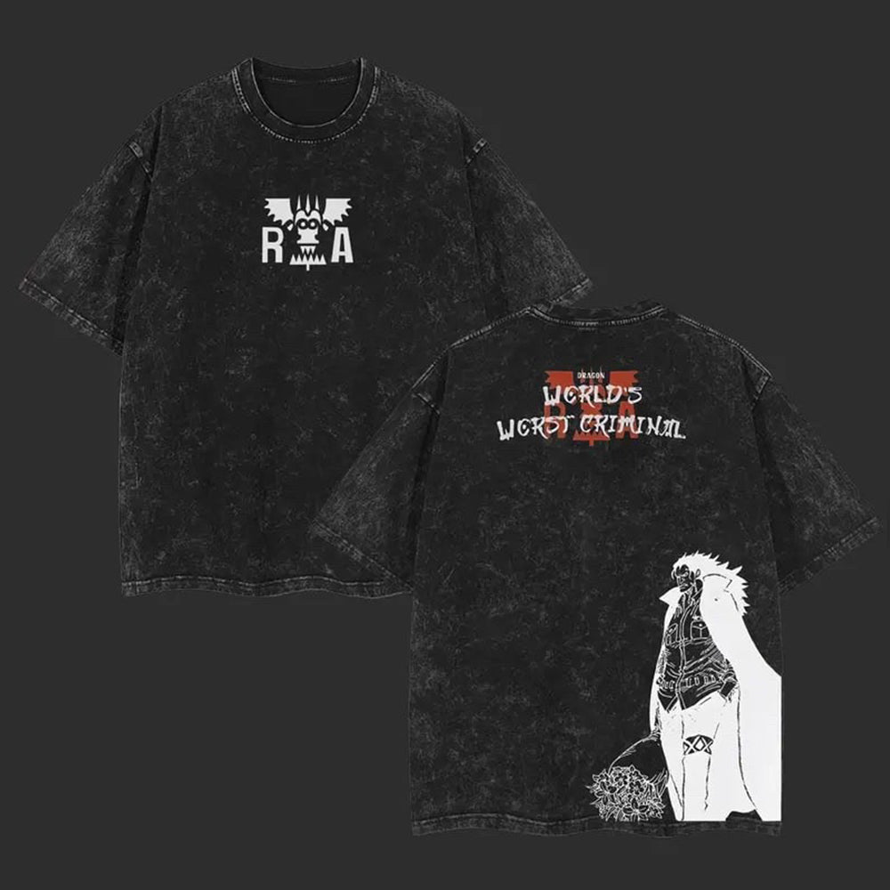 One Piece: Trafalgar Law WORLD'S WORST CRIMINAL Vintage T-shirt/Crewneck/Hoodie