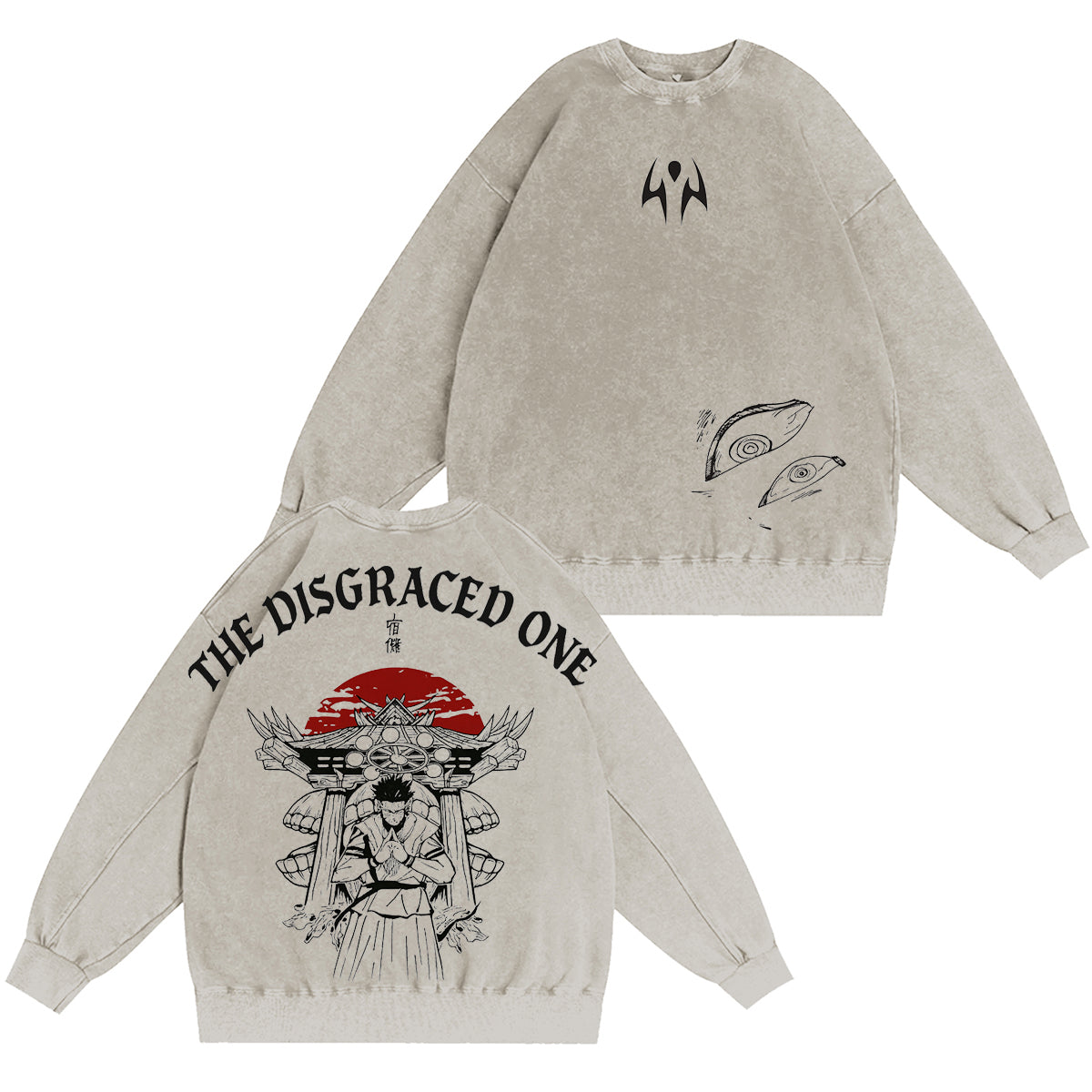 Jujutsu Kaisen Sukuna Vintage washed T-shirt/Crewneck/Hoodie