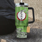 Gobelet en acier inoxydable Demon Slayer Sanemi Shinazugawa de 30 oz ou 40 oz avec anse HG