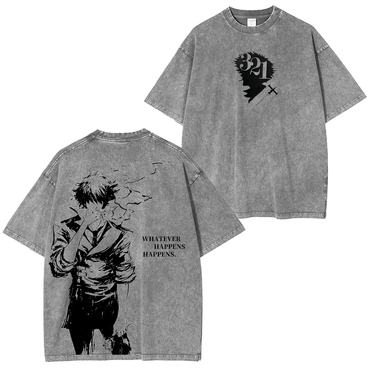 T-shirt unisexe Cowboy Bebop Spike Spiegel vintage délavé