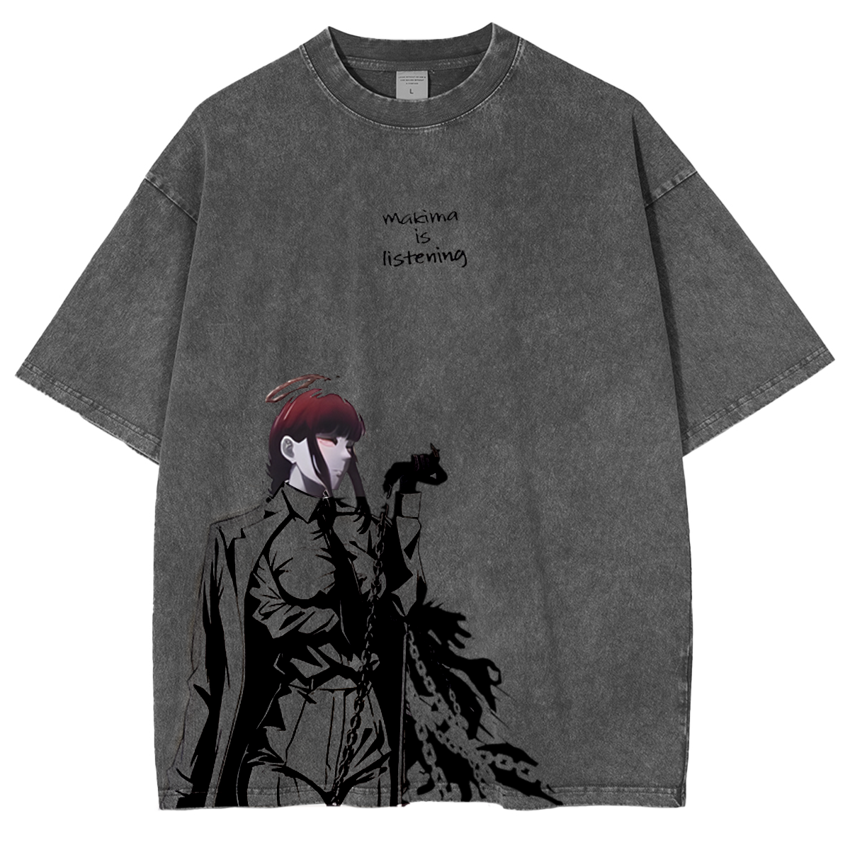 T-shirt Portrait Makima Chainsaw Man