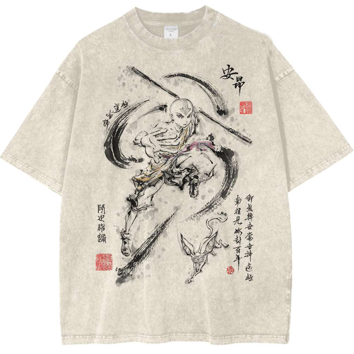 Camiseta animada de Avatar: la leyenda de Aang