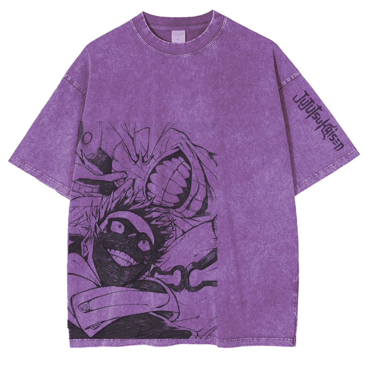 jujutsu kaisen - T-shirts Animé de Lignes