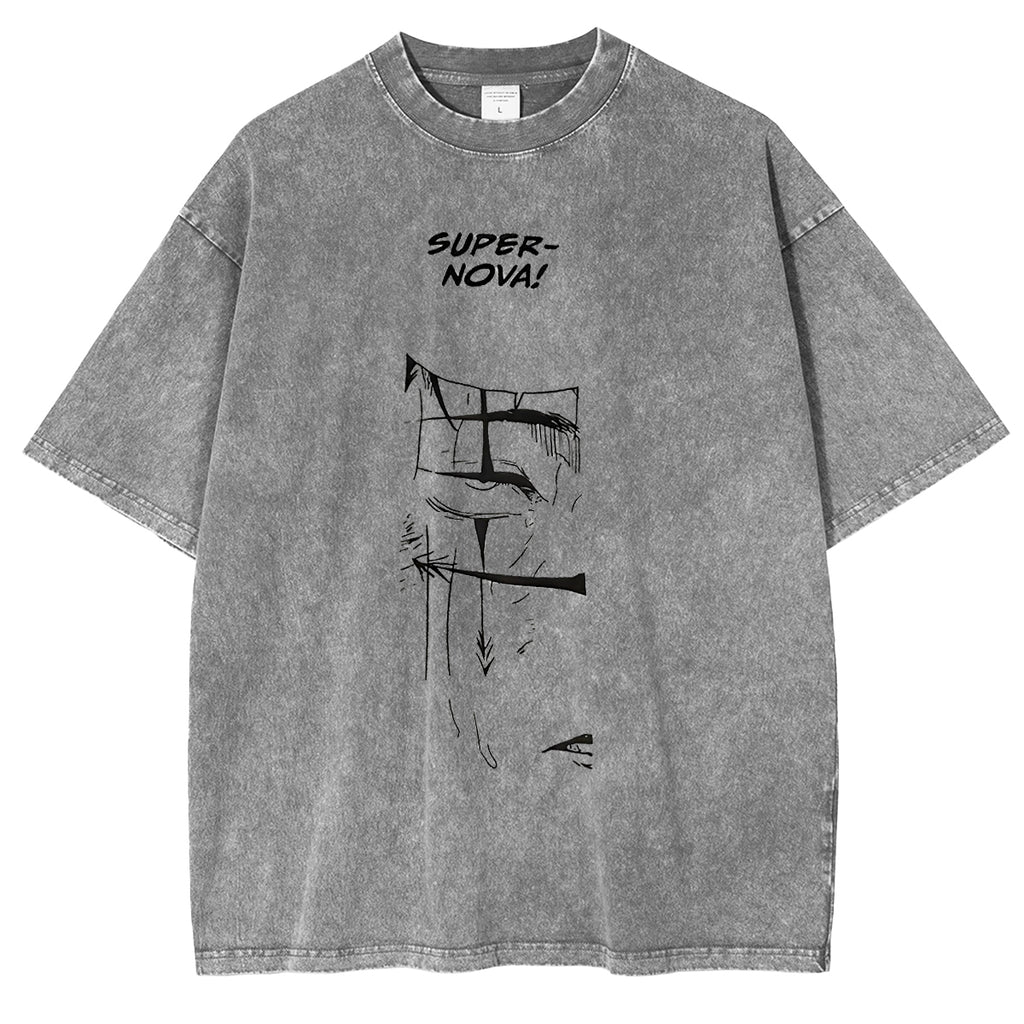 Jujutsu Kaisen Choso - Camiseta Unisex Vintage Lavada con Estampado de Anime JJK Cursed Womb