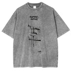 Jujutsu Kaisen Choso - Camiseta Unisex Vintage Lavada con Estampado de Anime JJK Cursed Womb