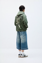 Green One Piece hoodie