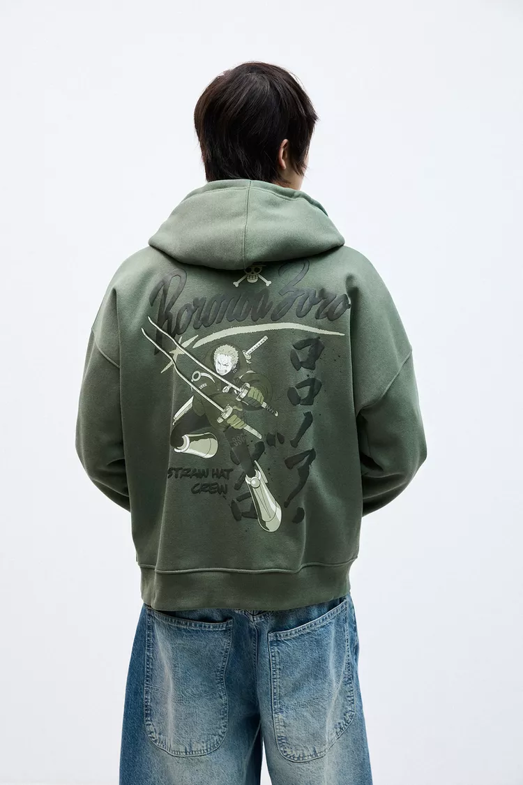 Green One Piece hoodie