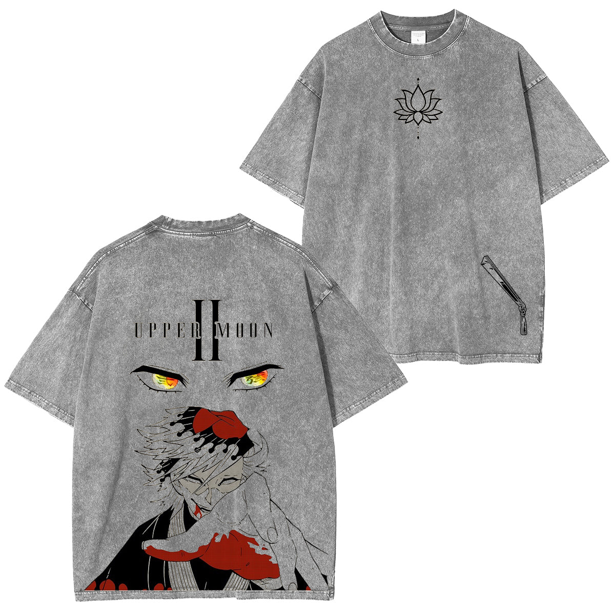 Camiseta Vintage de Demon Slayer, Aska