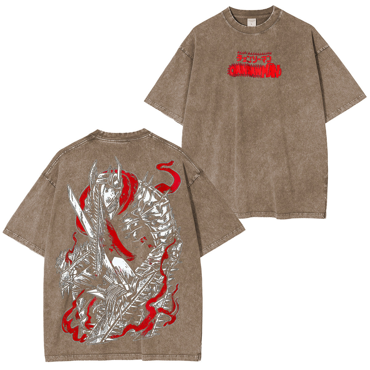 Camiseta vintage de Chainsaw Man
