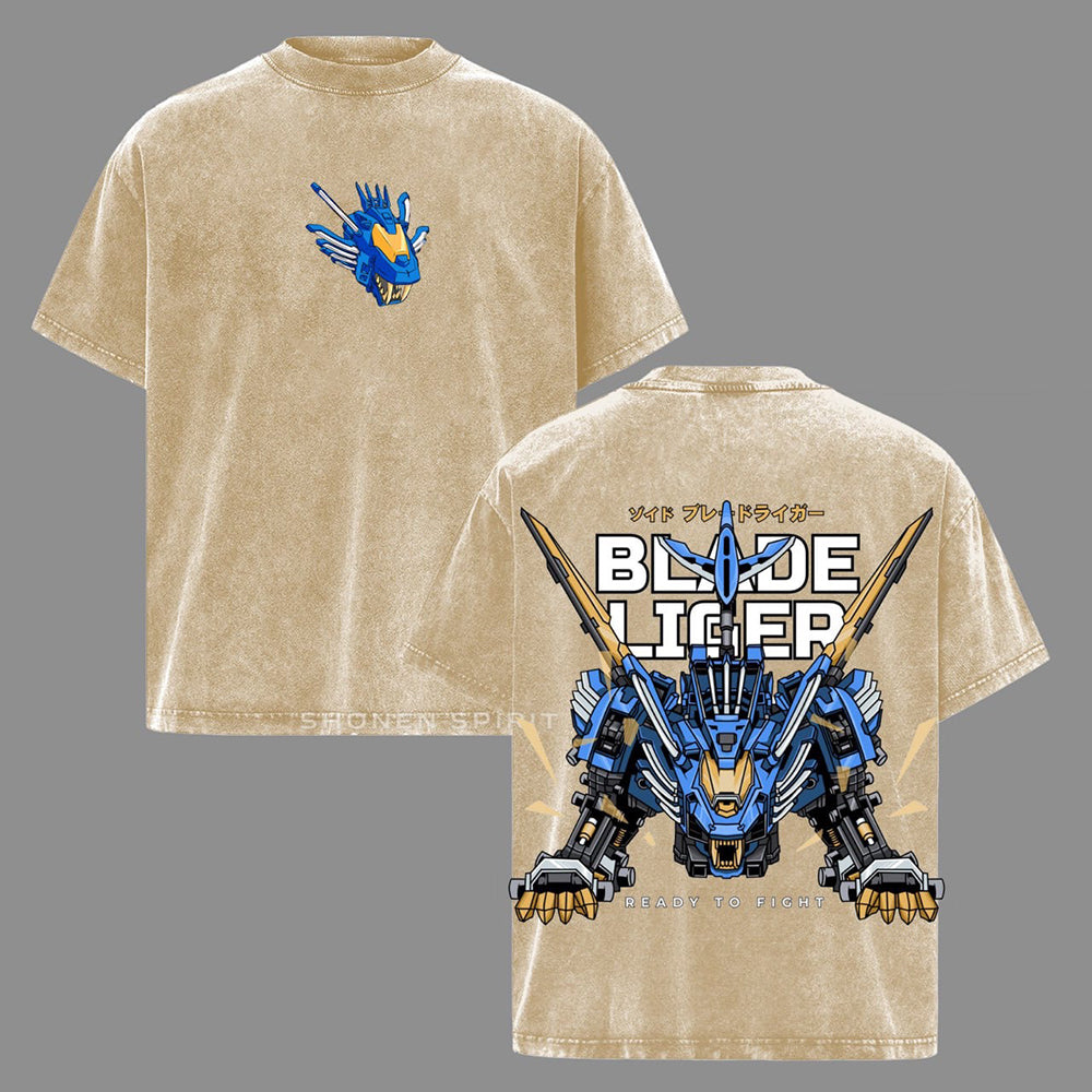 ZOIDS:Blade Liger Camiseta/Sudadera/Sudadera con capucha vintage