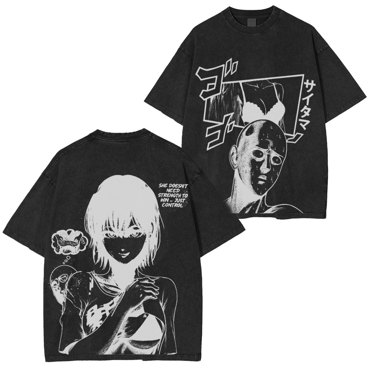 Saitama Fubuki onepunchmanseason3 Camiseta/Sudadera/Sudadera con capucha Lavada Vintage