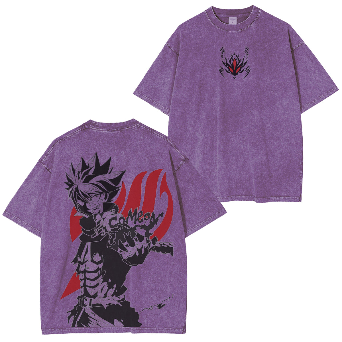 Fairy Tail :Natsu Dragneel Vintage washed T-shirt/Crewneck/Hoodie