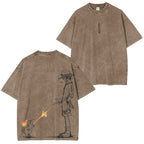 Funny One Piece Vintage Washed T-shirt/Crewneck/Hoodie