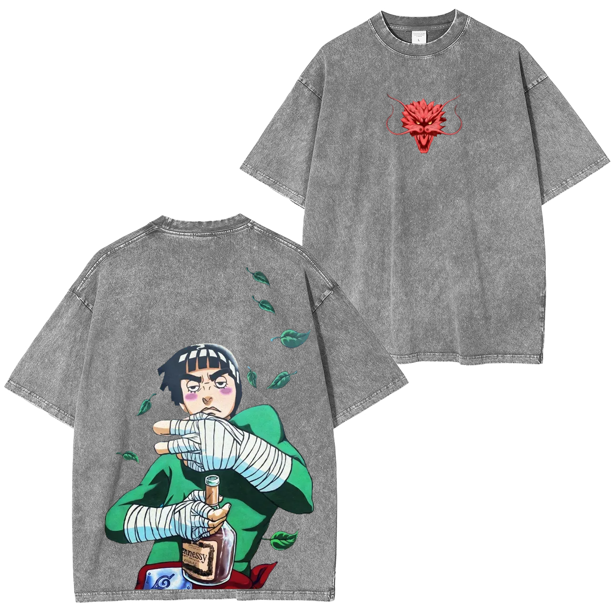 Might Guy - Naruto Anime Double T-Shirt