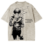 T-shirt unisexe Cowboy Bebop Spike Spiegel vintage délavé