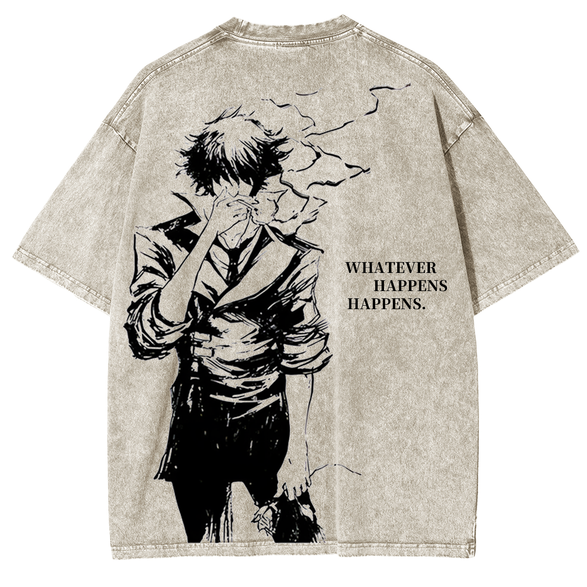 T-shirt unisexe Cowboy Bebop Spike Spiegel vintage délavé